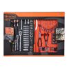 Tactix 143pc 1/4 Inch Dr 3/8 Inch Dr & 1/2 Inch Dr Socket Set