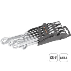 Tactix Wrench Combination Spanner 6-19mm 9 Piece Set Metric Main Image