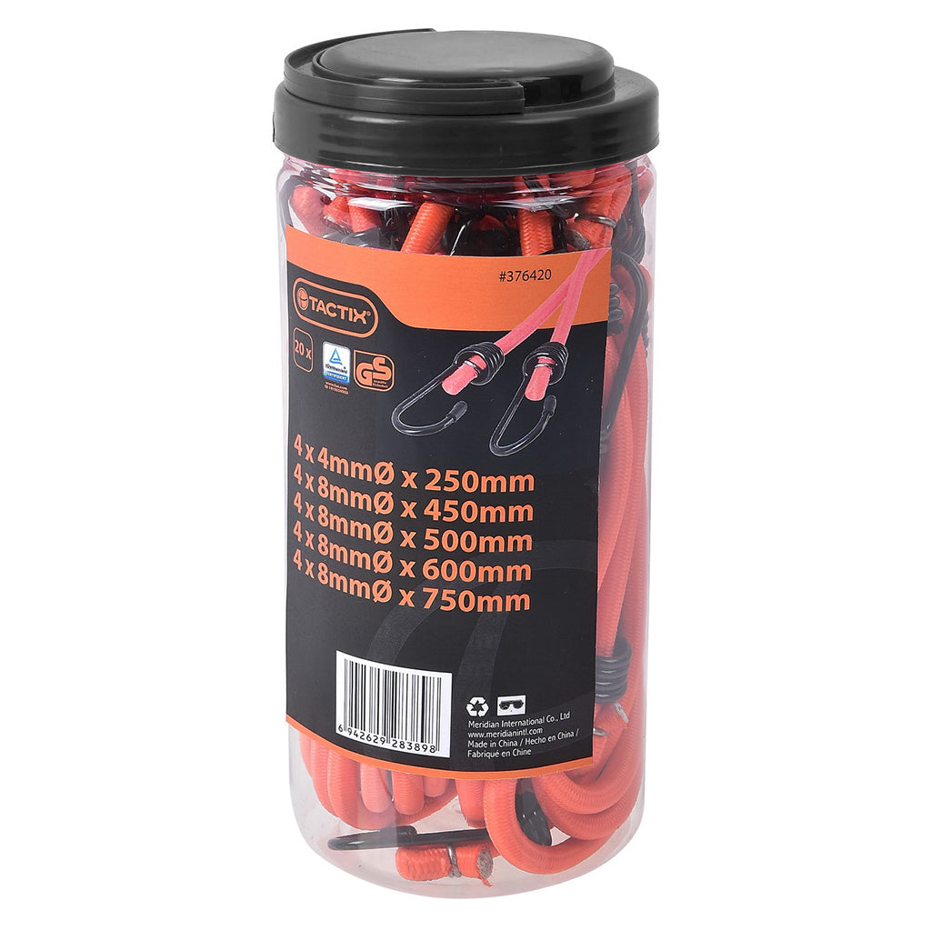 Tactix Bungee Cord 20 Piece Main Image