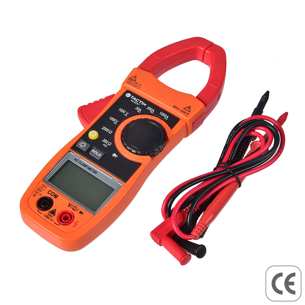Tactix Multimeter Ac Clamp Digital Main Image