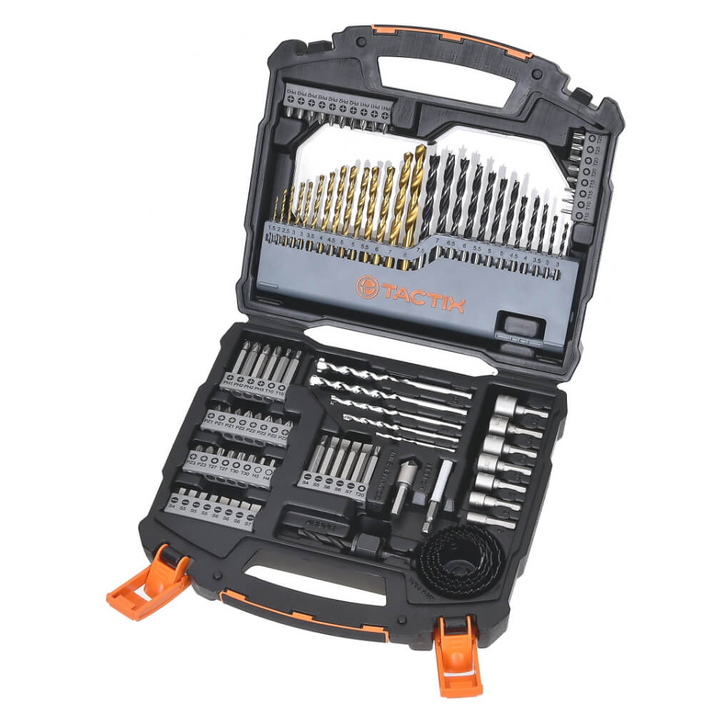 Tactix 99 Piece Drill Bit And Accsessory Bit Set Main Image