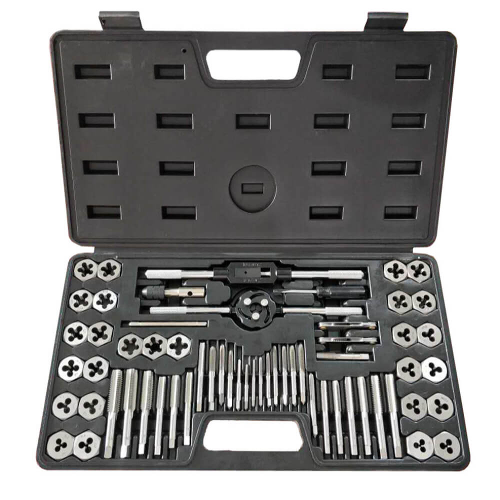 Tactix 60 Piece Metric And Sae Tap & Die Set Main Image