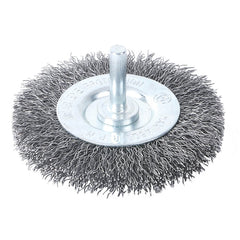 Tactix Wire Brush 75mm 3In Crimped Stainless Steel 6mm Shank Main Image