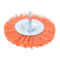 Tactix Wire Brush 75mm 3Inch Nylon 6mm Shank Main Image