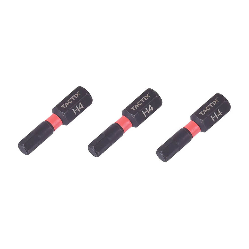 Tactix He x Impact Bit 4mm Pack Of 3 Main Image