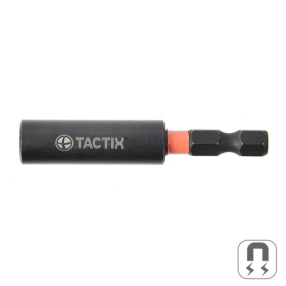 Tactix Magnetic Impact Bit Holder 1/4 Drive 60mm Long Main Image