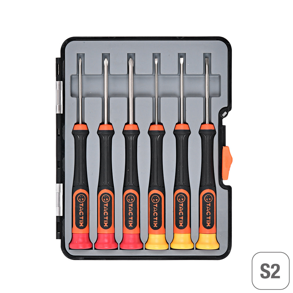 Tactix 5pc Precision Screwdriver Bo x Set Main Image