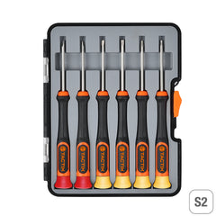 Tactix 6pc Precision Screwdriver Slot+PH Main Image