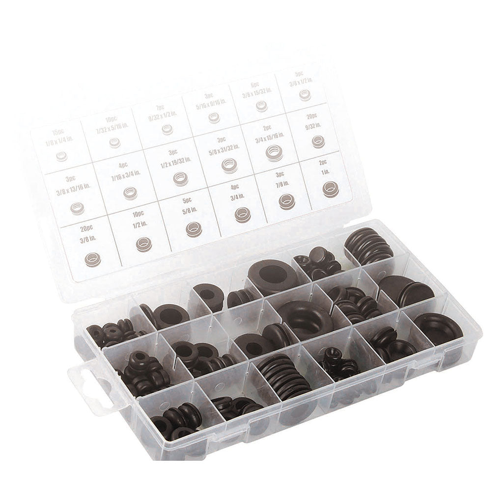 Tactix Assortment 125pc Rubber Grommet Main Image