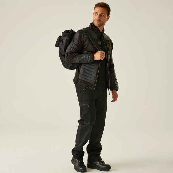 Regatta E-Volve Unisex Thermal Hybrid Jacket Ash/Black M