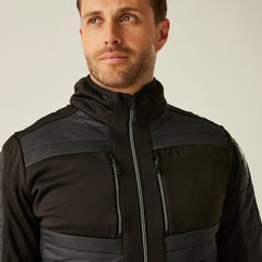 Regatta E-Volve Unisex Thermal Hybrid Jacket Ash/Black M