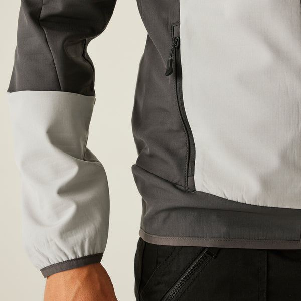 Regatta E-Volve Unisex Softshell Hybrid Jacket Mineral Grey/Ash M