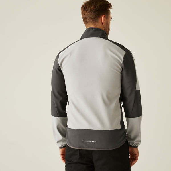Regatta E-Volve Unisex Softshell Hybrid Jacket Mineral Grey/Ash M