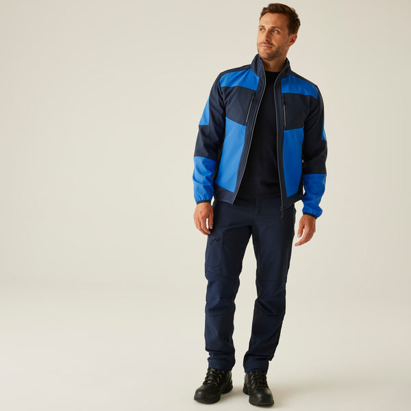 Regatta E-Volve Unisex Softshell Hybrid Jacket Strong Blue/Navy L