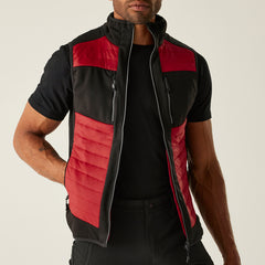 Regatta E-Volve Unisex Thermal Hybrid Bodywarmer ClassRed/Blk XL