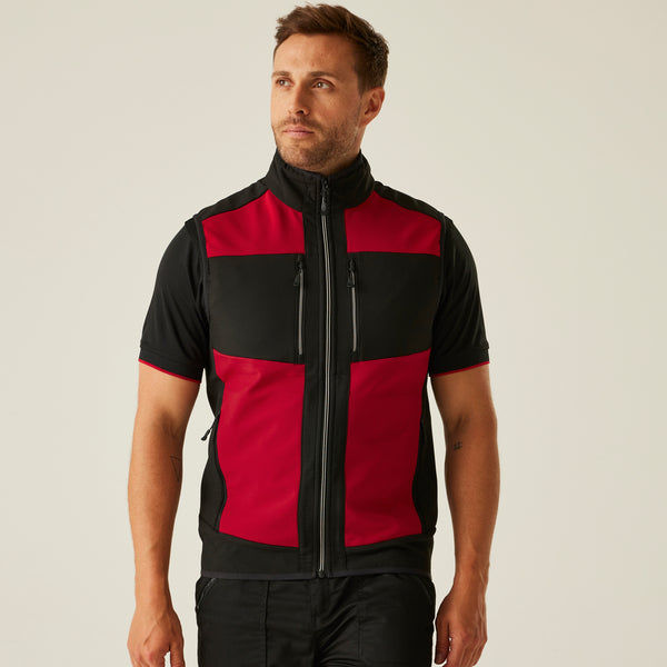 Regatta E-Volve Unisex Softshell Hybrid Bodywarmer ClassRed/Blk M