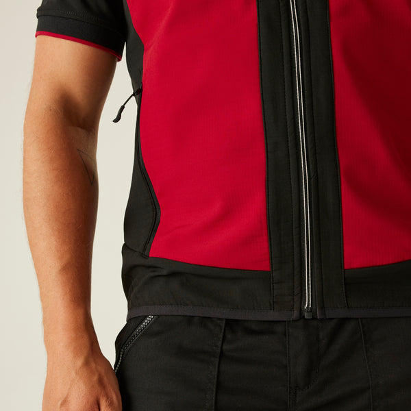 Regatta E-Volve Unisex Softshell Hybrid Bodywarmer ClassRed/Blk M