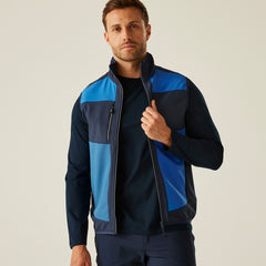Regatta E-Volve Unisex Softshell Hybrid Bodywarmer Strong Blue/Navy M