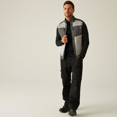 Regatta E-Volve Unisex Stretch Hybrid Midlayer Bodywarmer Mineral Grey/Ash XL