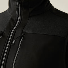 Regatta E-Volve Unisex Softshell Hybrid Bodywarmer Ash/Black M