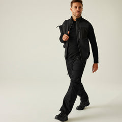 Regatta E-Volve Unisex Softshell Hybrid Bodywarmer Ash/Black M