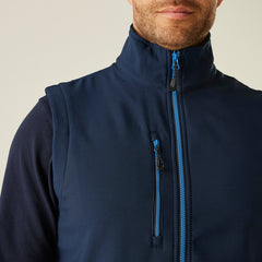 Regatta E-Volve Unisex Stretch Hybrid Midlayer Bodywarmer Strong Blue/Navy S