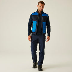 Regatta E-Volve Unisex Stretch Hybrid Midlayer Bodywarmer Strong Blue/Navy M