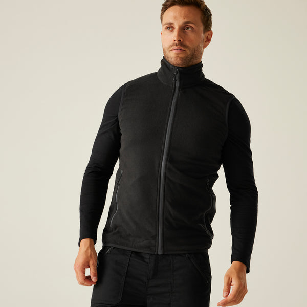 Regatta Navigate Fleece Bodywarmer Black/Grey L