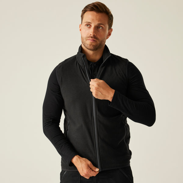 Regatta Navigate Fleece Bodywarmer Black/Grey L