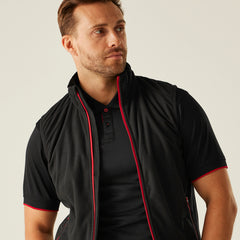 Regatta Navigate Fleece Bodywarmer Black/Red L