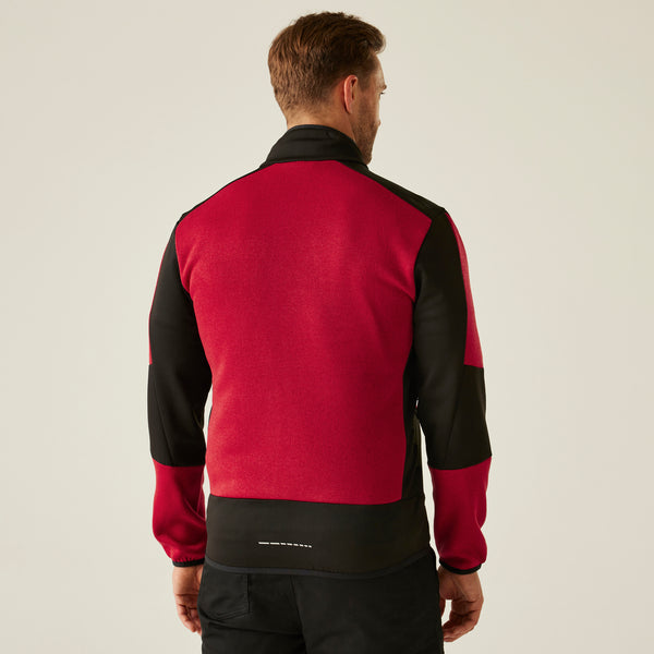 Regatta E-Volve Unisex Stretch Hybrid Midlayer ClassRed/Blk M