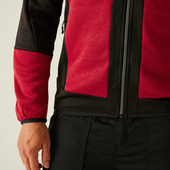 Regatta E-Volve Unisex Stretch Hybrid Midlayer ClassRed/Blk M