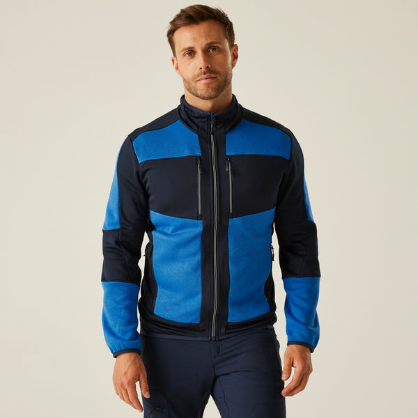 Regatta E-Volve Unisex Stretch Hybrid Midlayer Strong Blue/Navy L