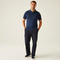 Regatta Navigate Polo Shirt Navy/Blue M