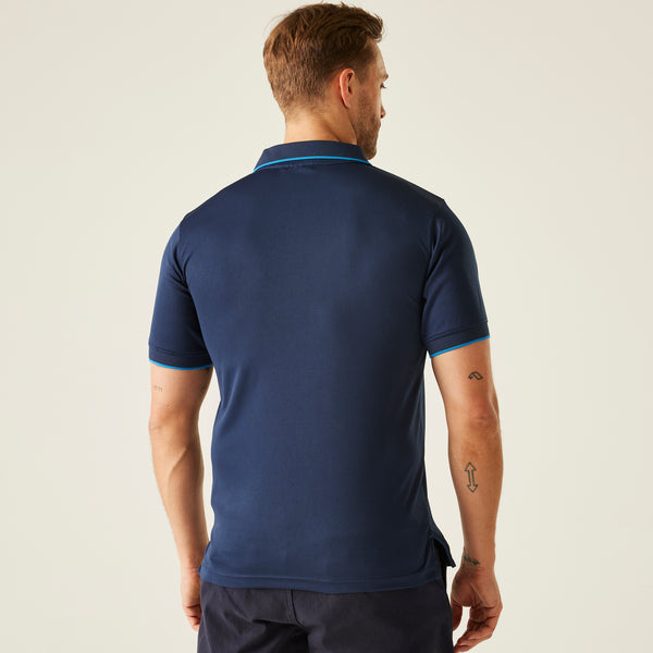 Regatta Navigate Polo Shirt Navy/Blue M