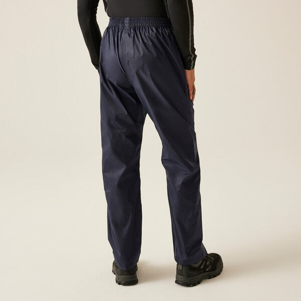 Regatta Breathable Waterproof Over Trouser  Navy XL