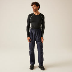 Regatta Breathable Waterproof Over Trouser  Navy XL
