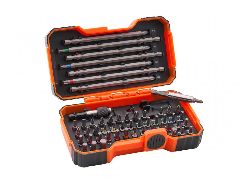XMS Bahco 54 Piece Colour Coded Bit Set Main Image [src:xms26bit54.jpg@20260409130105]