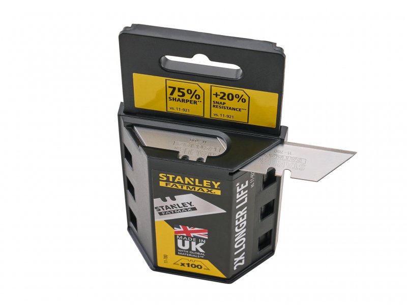 XMS Stanley Replacement Trimming Knife Blades (100) Main Image [src:xms26blades.jpg@20260409130106]