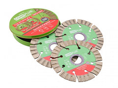 XMS Coreplus 115mm Diamond Cutting Blades (3 Pack) Main Image [src:xms26db115.jpg@20260409130114]