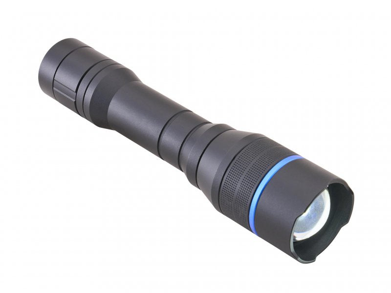 XMS Lighthouse 1000 Lumens Rechargeable Focus Torch Main Image [src:xms26focusr.jpg@20260409130126]