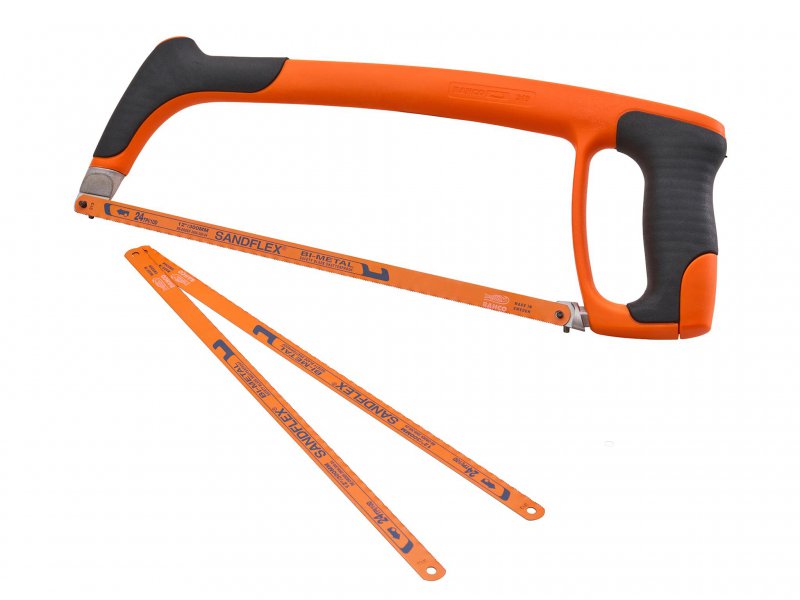 XMS Bahco 300mm (12in) Hacksaw with 2 FREE Blades Main Image [src:xms26hack.jpg@20260918130033]