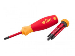 XMS Wiha 6 Piece Slimfix VDE Screwdriver Set Main Image [src:xms26pktmax.jpg@20260409130147]