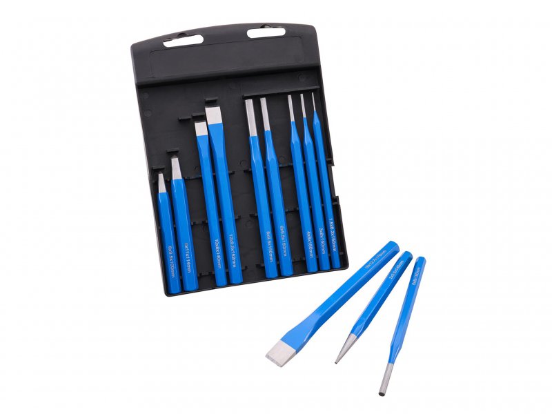 XMS Faithfull 12 Piece Punch & Chisel Set Main Image [src:xms26punch.jpg@20260409130148]