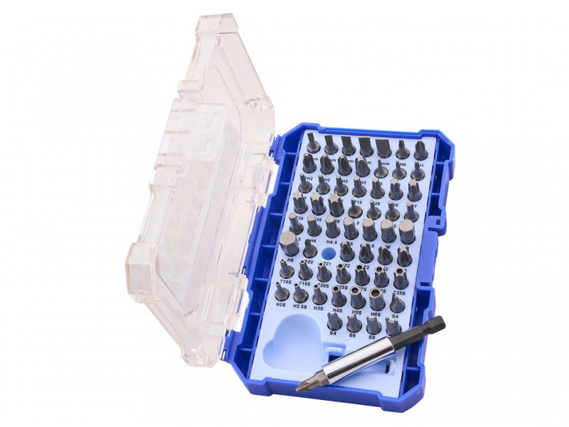 XMS Faithfull 61 Piece Chrome Vanadium Security Bit Set Main Image [src:xms26sbit61.jpg@20260409130200]