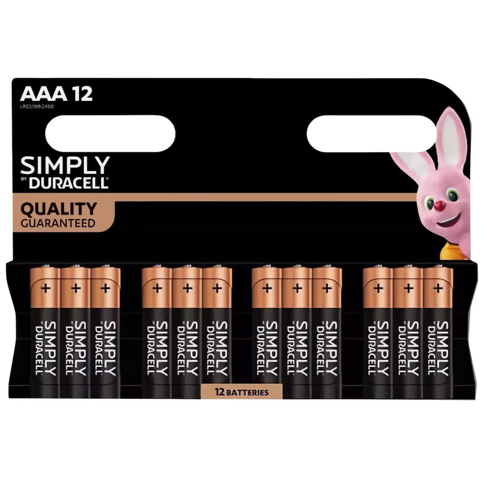 XMS Duracell Battery Counter Display (AA x 24 & AAA x 14)