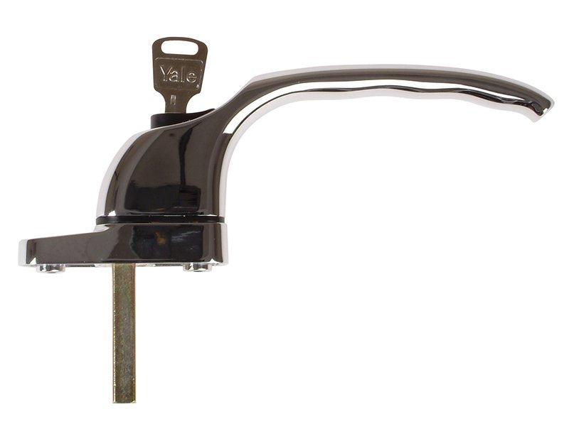Yale Locks PVCu Window Handle Polished Chrome Finish YWHLCK40N-PC Main Image