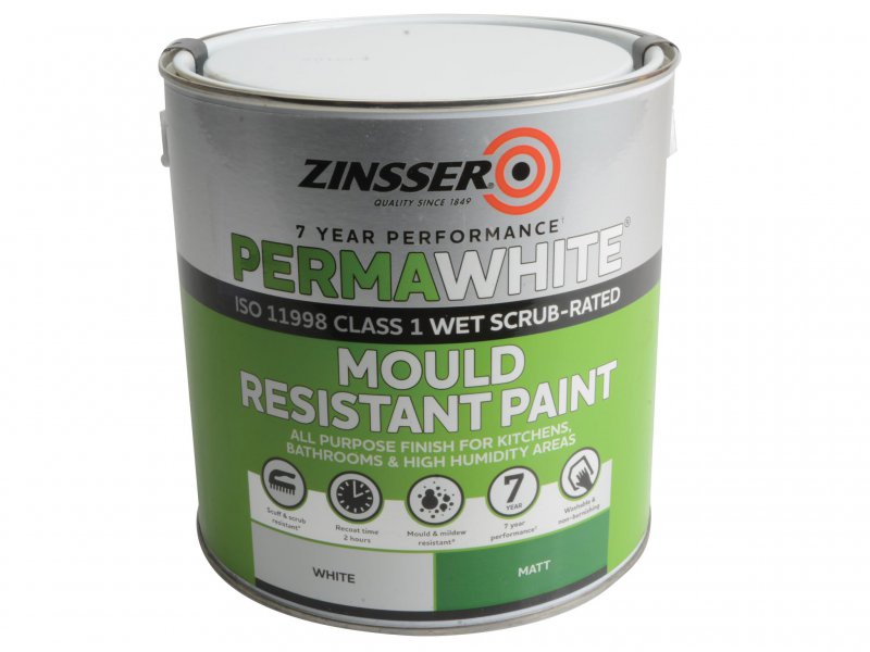 Zinsser Perma-White Interior Paint Matt 2.5 Litre Main Image