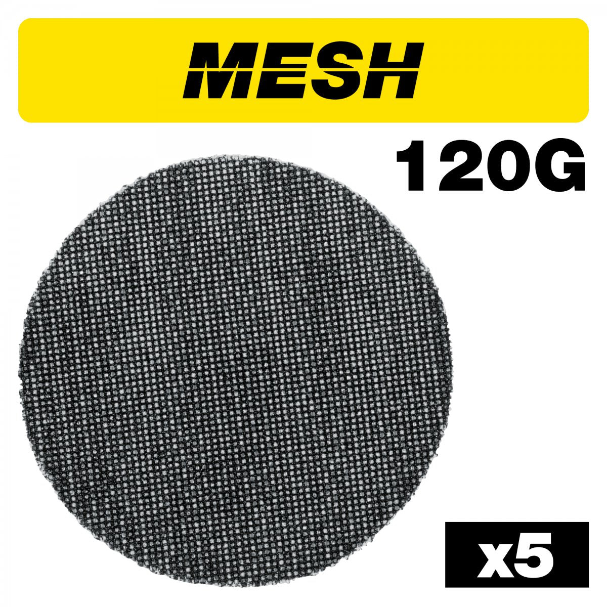 TREND AB/150/120M MESH RANDOM ORBITAL SAND DISC 150MM 5PC Main Image