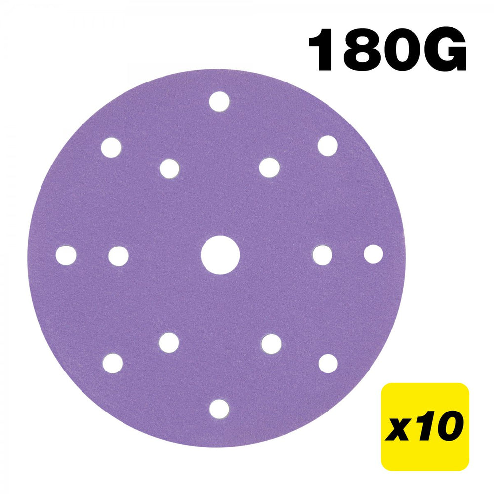 TREND AB/150/180A RANDOM ORBITAL SAND DISC 150 X 180G 10PC Main Image